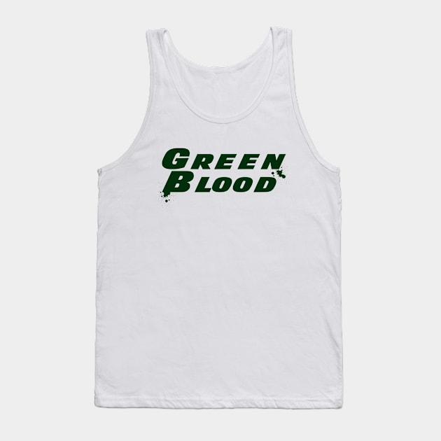 green blood jets Tank Top by rsclvisual